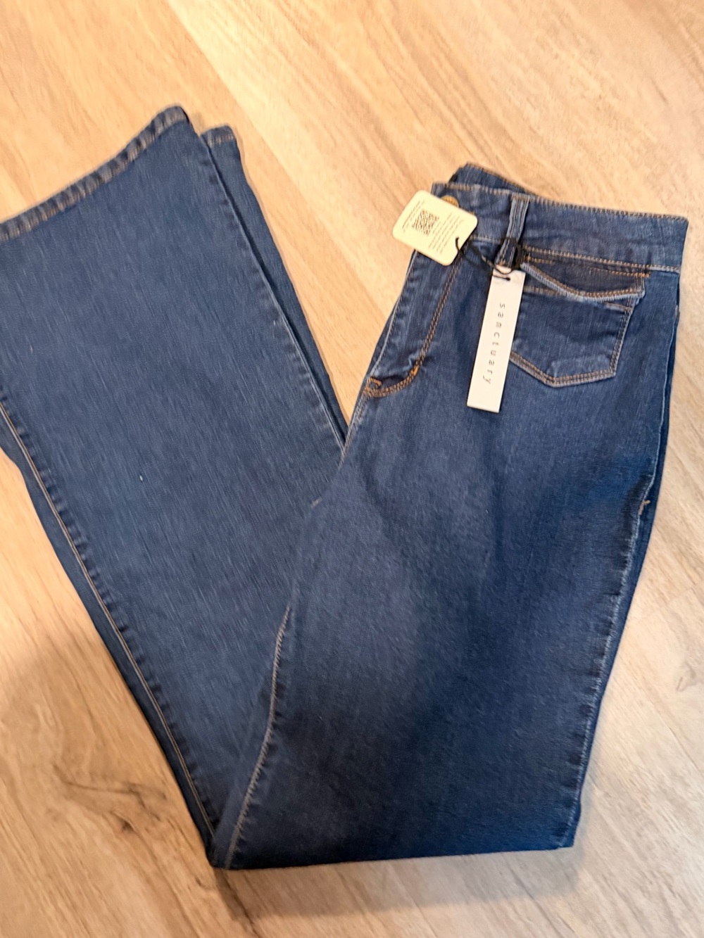 Sanctuary Dark Blue Flare Jeans